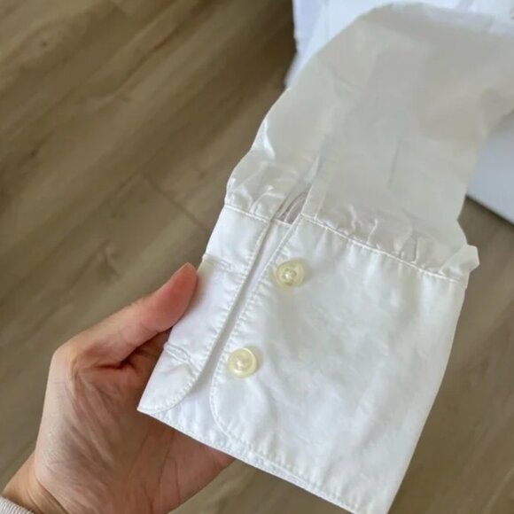 NWOT OFFICINE GÉNÉRALE white blouse - Picture 7 of 9